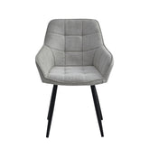 Chaise de salle à manger Oriana - Beige tissé